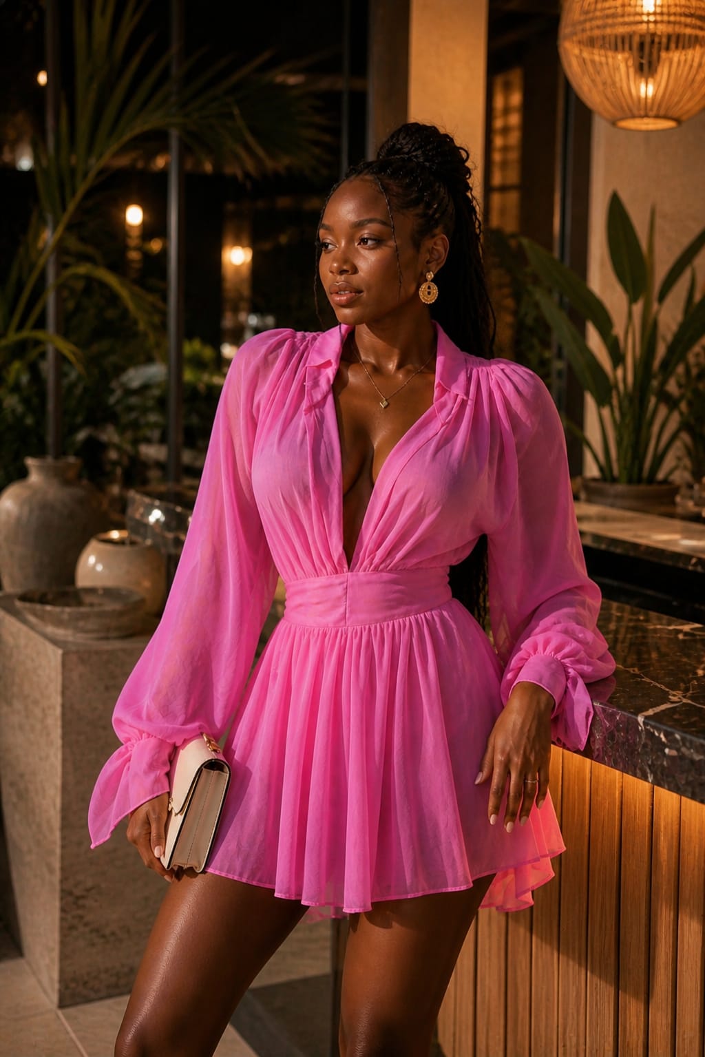 Robe Élise Rose