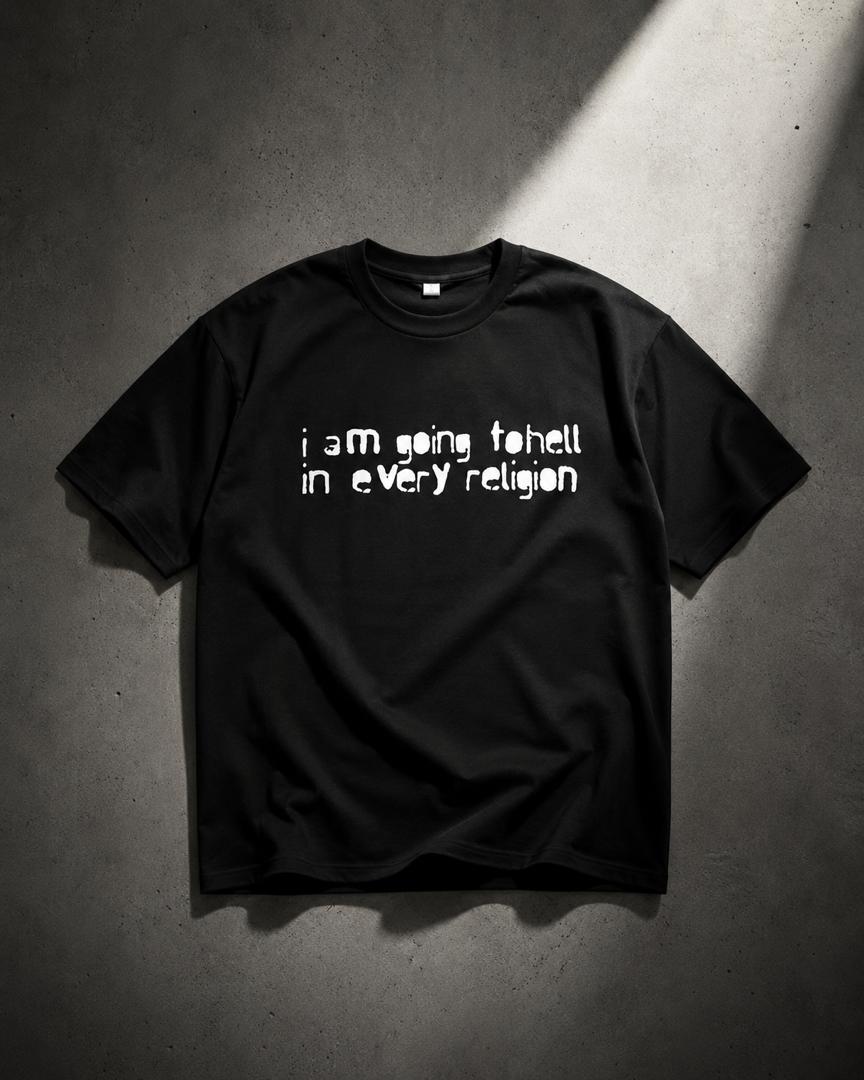 T-shirt Black go
