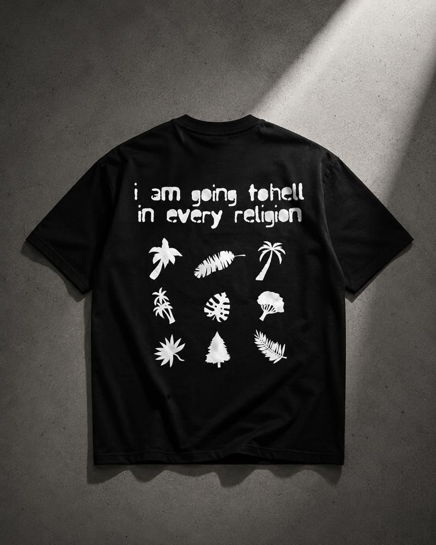 T-shirt Black go