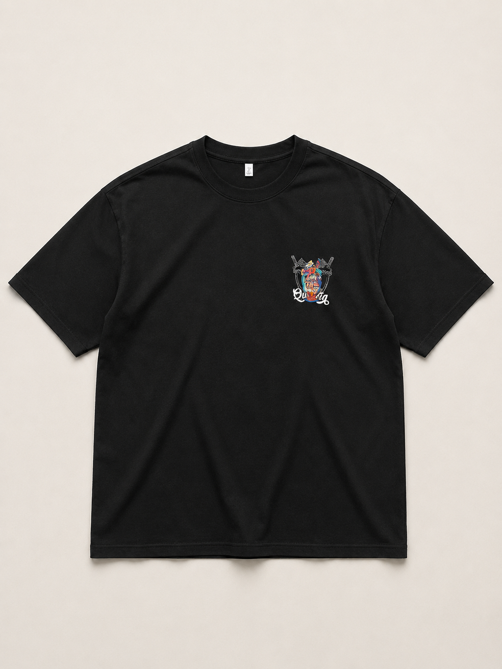 T‑shirt Crest Noir