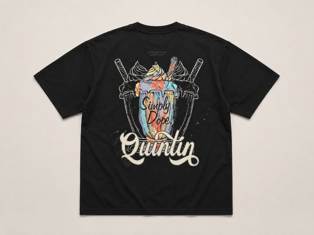 T‑shirt Crest Noir